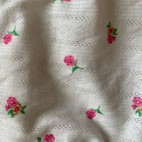 NWT Victoria’s Secret For Love & Lemons Blossom Pointelle Lounge Shorts, Medium - Picture 8 of 9